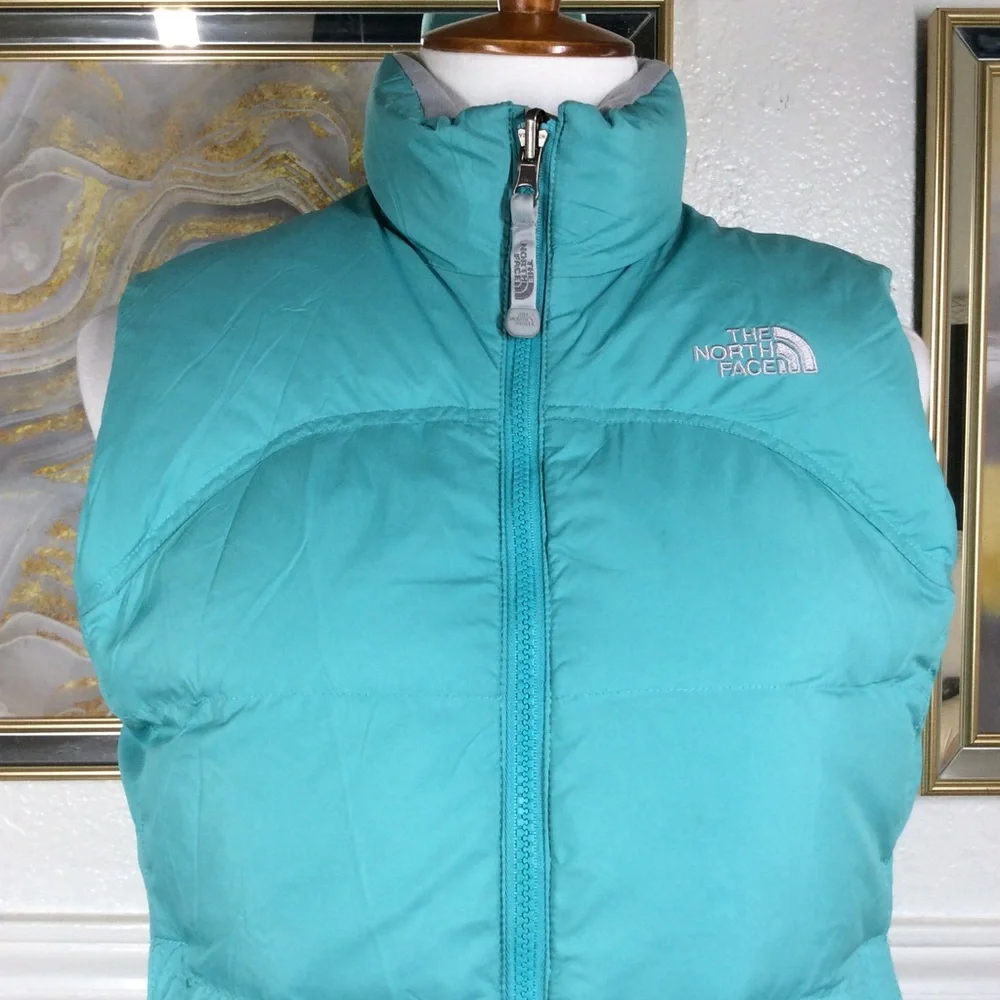 The North Face Teal Blue 600 Down Puffer Vest